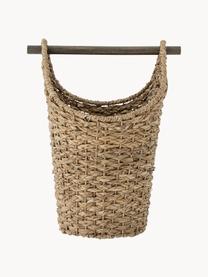 Panier de rangement fait main Timmi, Brun, larg. 33 x haut. 41 cm