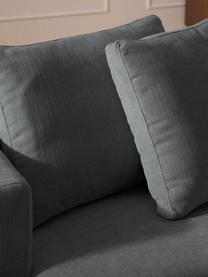 Sofa-Kissen Tribeca, Hülle: 100 % Polyester, Webstoff Graublau, B 50 x L 50 cm