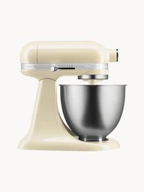 Küchenmaschine Mini, Gehäuse: Zinkdruckguss, Schüssel: Edelstahl, Cremeweiß, glänzend, B 31 x H 31 cm