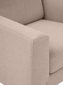 Canapé-fauteuil Cucita, Tissu beige, larg. 98 x prof. 94 cm