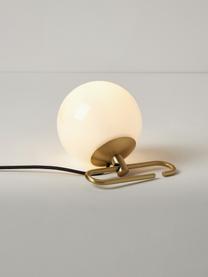 Lampe à poser nh1217, Blanc cassé, doré, larg. 32 x haut. 13 cm