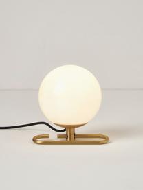 Lampe à poser nh1217, Blanc cassé, doré, larg. 32 x haut. 13 cm