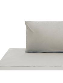 Ropa de cama de renforcé Lenare, Gris claro, Cama 90 cm (150 x 290 cm)
