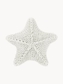 Grobstrick-Kissen Sparkle, Bezug: 100 % Baumwolle, Weiss, B 45 x L 45 cm