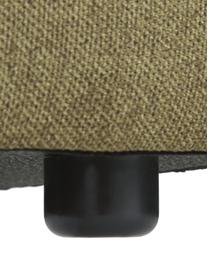 Diván modular Lennon, Tapizado: 100% poliéster Alta resis, Estructura: madera contrachapada de p, Patas: plástico, Tejido verde oliva, An 269 x F 119 cm, respaldo derecho