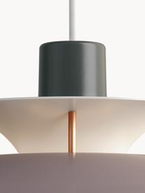Lámpara de techo PH 5 Mini, Pantalla: metal recubierto, Cable: cubierto en tela, Tonos grises, dorado, Ø 30 x Al 16 cm