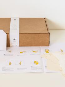 Lámpara de mesa LED Rabbit, kit de montaje, Pantalla: papel, 160 g/m², Blanco, An 18 x Al 34 cm