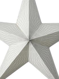 Estrella luminosa de papel Icilisse, Papel, Plateado, An 40 x Al 40 cm