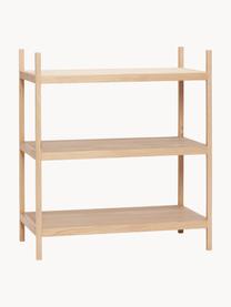 Holz-Regal Library, Eichenholzfurnier, Eichenholz

Dieses Produkt wird aus nachhaltig gewonnenem, FSC®-zertifiziertem Holz gefertigt., Eichenholz, B 80 x H 90 cm