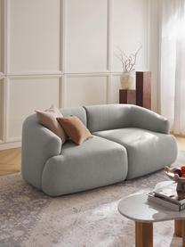 Modulares Sofa Sofia (2-Sitzer), Bezug: 100 % Polypropylen Der ho, Gestell: Fichtenholz, Spanplatte, , Webstoff Grau, B 190 x T 103 cm