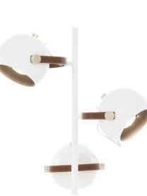 Liseuse scandinave blanche Bow, Blanc, brun