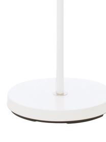 Lámpara de lectura Bow, estilo escandinavo, Pantalla: latón con pintura en polv, Cable: plástico, Blanco, marrón, An 48 x Al 152 cm