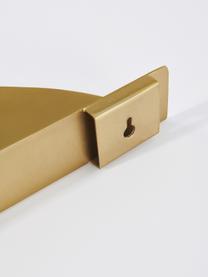 Estante de pared Poppy, Metal recubierto, Dorado, An 36 x Al 5 cm