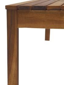Stół ogrodowy z drewna akacjowego Bo, Stelaż: lite drewno akacjowe z ce, Drewno akacjowe, S 100 x G 60 cm