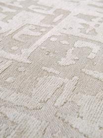 Tapis texturé Perriers, 100 % polyester, Beige clair, larg. 80 x long. 150 cm (taille XS)