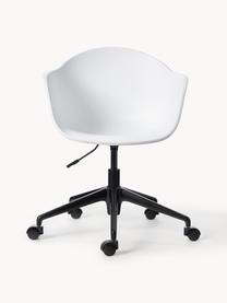 Chaise de bureau Claire, Blanc, larg. 66 x prof. 60 cm