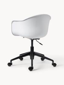 Chaise de bureau Claire, Blanc, larg. 66 x prof. 60 cm