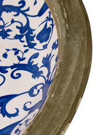Vasca per uccelli in ceramica Adela, Ceramica, Blu, bianco, Ø 34 x Alt. 11 cm