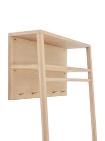 Garderobe Sambre aus Eichenholz, Eichenholz, Beige, B 80 x H 180 cm