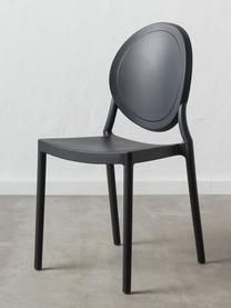 Silla de polipropileno Binster, Polipropileno, Negro, An 41 x Al 87 cm