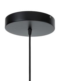 Lámpara de techo LED de diseño Asteria, Pantalla: aluminio recubierto, Anclaje: polipropileno, Cable: cubierto en tela, Verde oliva, Ø 31 x Al 11 cm