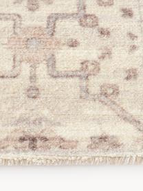 Tappeto a pelo corto tessuto a mano con ornamenti Rosalie, 100% lana, Tonalità beige, Larg. 120 x Lung. 180 cm (taglia S)
