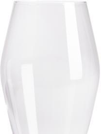 Copas flauta de champán sopladas artesanalmente Ays, 4 uds., Vidrio, Transparente, Ø 4 x Al 27 cm, 232 ml