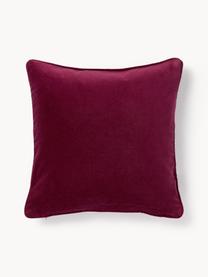 Housse de coussin en velours Dana, 100 % coton

Le matériau est certifié STANDARD 100 OEKO-TEX®, 21.HCN.84376, Hohenstein, Prune, larg. 50 x long. 50 cm