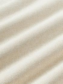 Bankkussen Lennon, Bekleding: 100% polyester, Geweven stof gebroken wit, B 50 x L 80 cm
