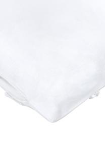 Taies d'oreiller en percale de coton Faith, 2 pièces, Blanc, Ch. larg. 50 x long. 70 cm