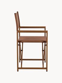Skládací zahradní židle Taylor, Nugátová, Š 55 cm, H 45 cm