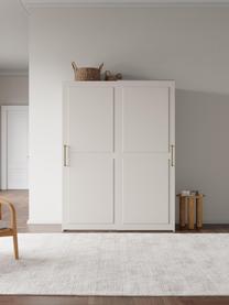 Modularer Schwebetürenschrank Charlotte, 150 cm Breite, mehrere Varianten, Korpus: Spanplatte, melaminbeschi, Beige, Basic Interior, B 150 x H 200 cm