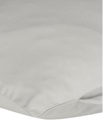 Funda de almohada de satén Comfort, Gris claro, An 45 x L 85 cm