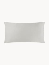 Funda de almohada de satén Comfort, Gris claro, An 45 x L 85 cm