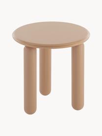 Table d'appoint ronde Undique Mas, Beige, Ø 48 x haut. 51 cm