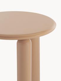 Table d'appoint ronde Undique Mas, Beige, Ø 48 x haut. 51 cm