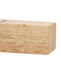 Faretti da soffitto Townshend, Acciaio rivestito, legno, Bianco, legno, Larg. 70 x Alt. 110 cm