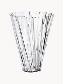 Vaso grande Shangai, alt. 44 cm, Vetro acrilico, Trasparente, Ø 35 x Alt. 44 cm