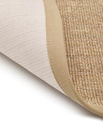 Sisal loper Leonie in beige, Bovenzijde: 100% sisal vezels, Onderzijde: latex, Beige, 80 x 300 cm