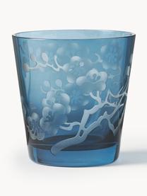 Waterglazenset Bloom, 6-delig, Glas, Meerkleurig, Ø 8 x H 9 cm
