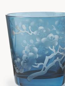Waterglazenset Bloom, 6-delig, Glas, Meerkleurig, Ø 8 x H 9 cm