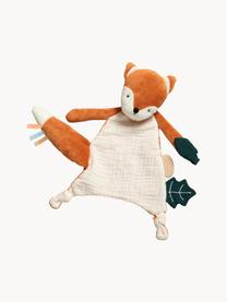 Aktivitäts-Schmusetuch Sparky the Fox, Orange, Bunt, B 4 x L 14 cm
