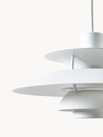 Lampada a sospensione PH 5 Mini, Paralume: metallo rivestito, Bianco, Ø 30 x Alt. 16 cm