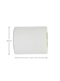 Aplique / Plafón pequeño Chanty, Lámpara: metal con pintura en polv, Blanco, Ø 6 cm x F 7 cm