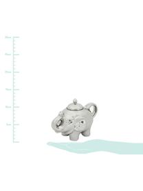 Azucarero Elephant, 300 ml, Vidrio, Platino, An 15 x Al 12 cm