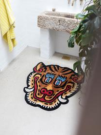 Ručne tkaný vlnený koberec Tiger Face, 100 % vlna

V prvých týždňoch používania môžu vlnené koberce uvoľňovať vlákna, tento jav zmizne po niekoľkých týždňoch používania, Hnedá, čierna, Š 90 x D 100 cm (veľkosť XS)