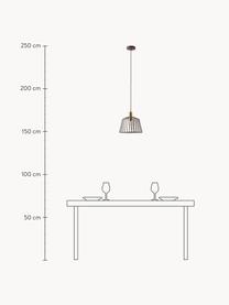 Suspension Dara, Doré, Ø 30 x haut. 20 cm