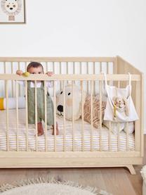 Baby-Bett Maralis aus Buchenholz, 70 x 140 cm, Buchenholz, Sperrholz, Helles Holz, B 70 x L 140 cm