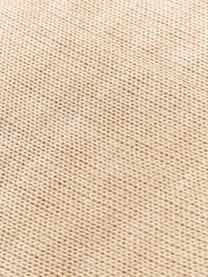 Copricuscino a maglia grossa fatto a mano Adyna, 100% acrilico, Beige, Larg. 30 x Lung. 50 cm