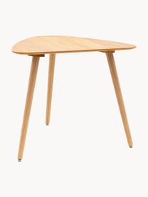 Mesa de comedor de madera de roble Hatfield, 80 x 90 cm, Tablero: chapa de roble, madera de, Patas: tablero de fibra de densi, Madera de roble, An 80 x F 90 cm